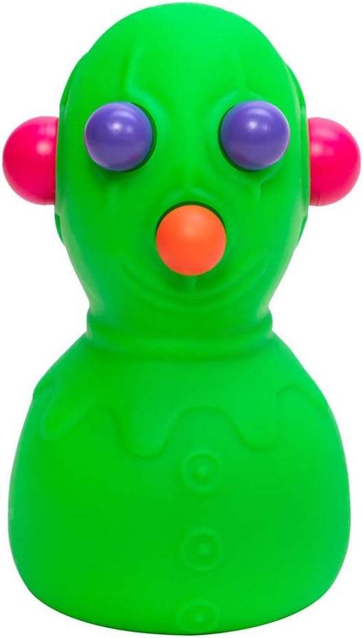 Schylling NeeDoh Panic Pete - Sensory Squeeze Toy - Popping Eyes. Ears & Nose - 4 Tall - Color May Vary (Pack of 1) - Image 2